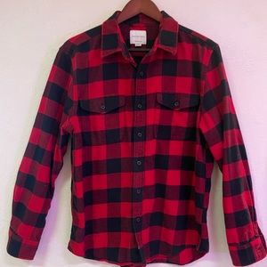 Mens American Eagle button up flannel